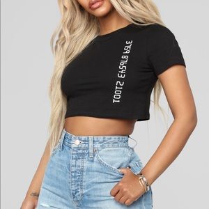 Crop top shirt